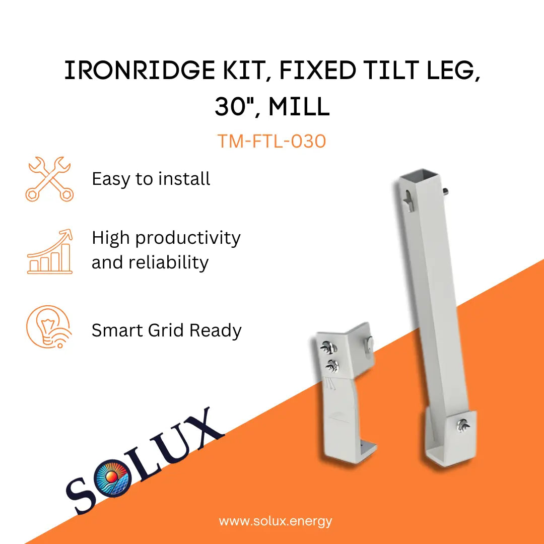 This is an image of Ironridge Tilt Leg 30", Mill